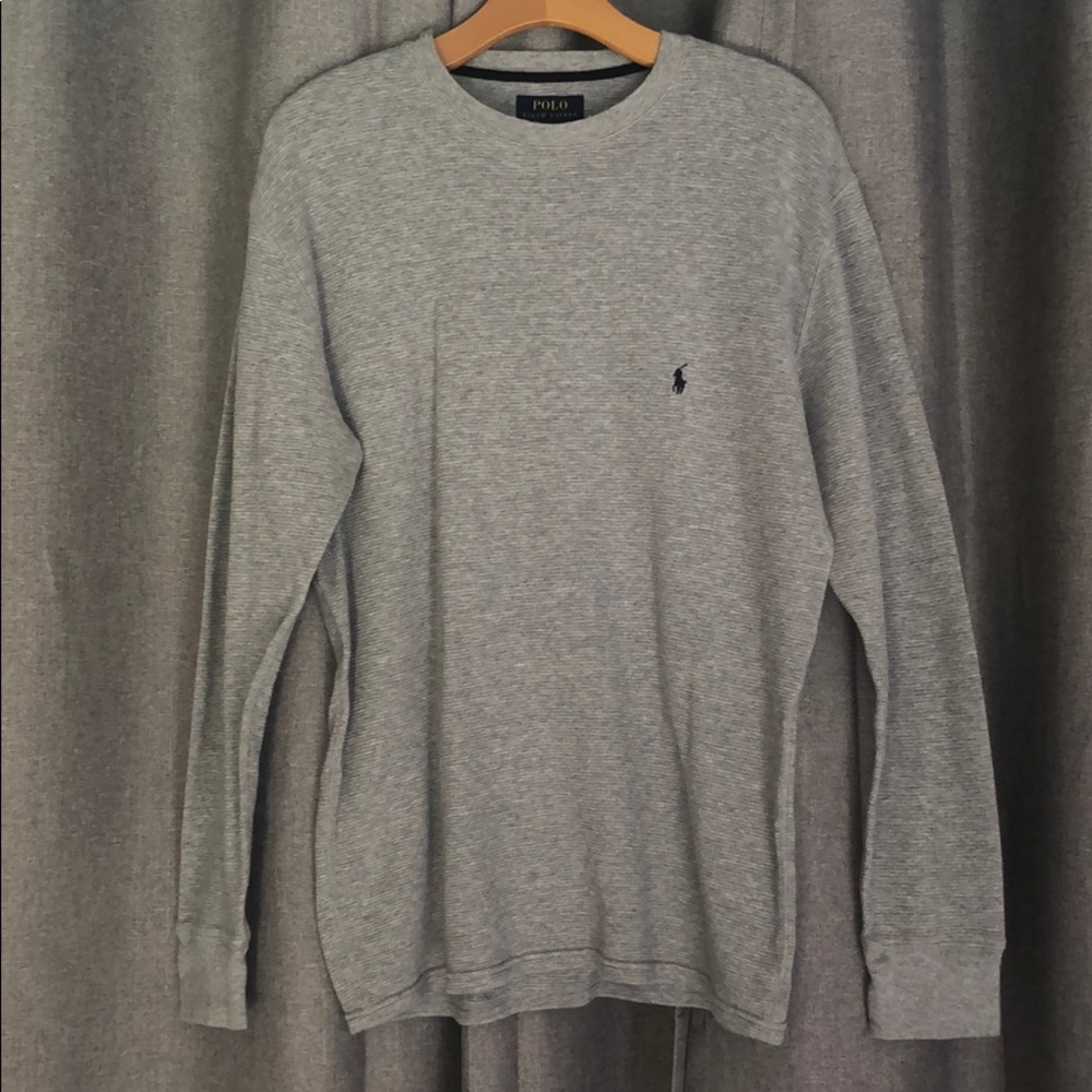 MENS LONG SLEEVE POLO
